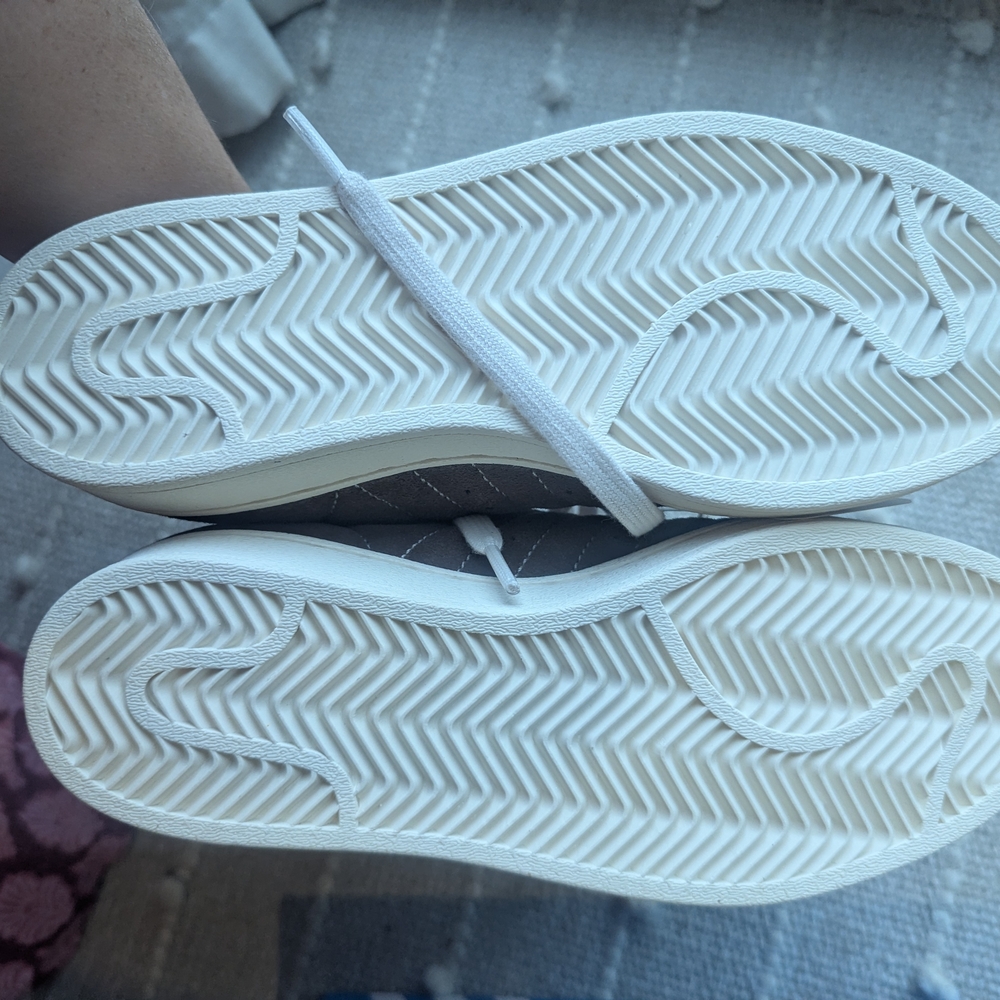 Adidas Kids Brown and White Sneakers - Picture 4 of 6